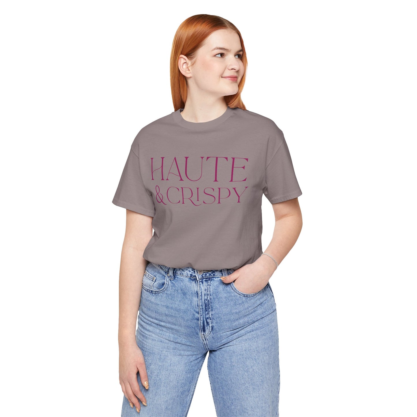 Haute & Crispy Crew Neck Tee