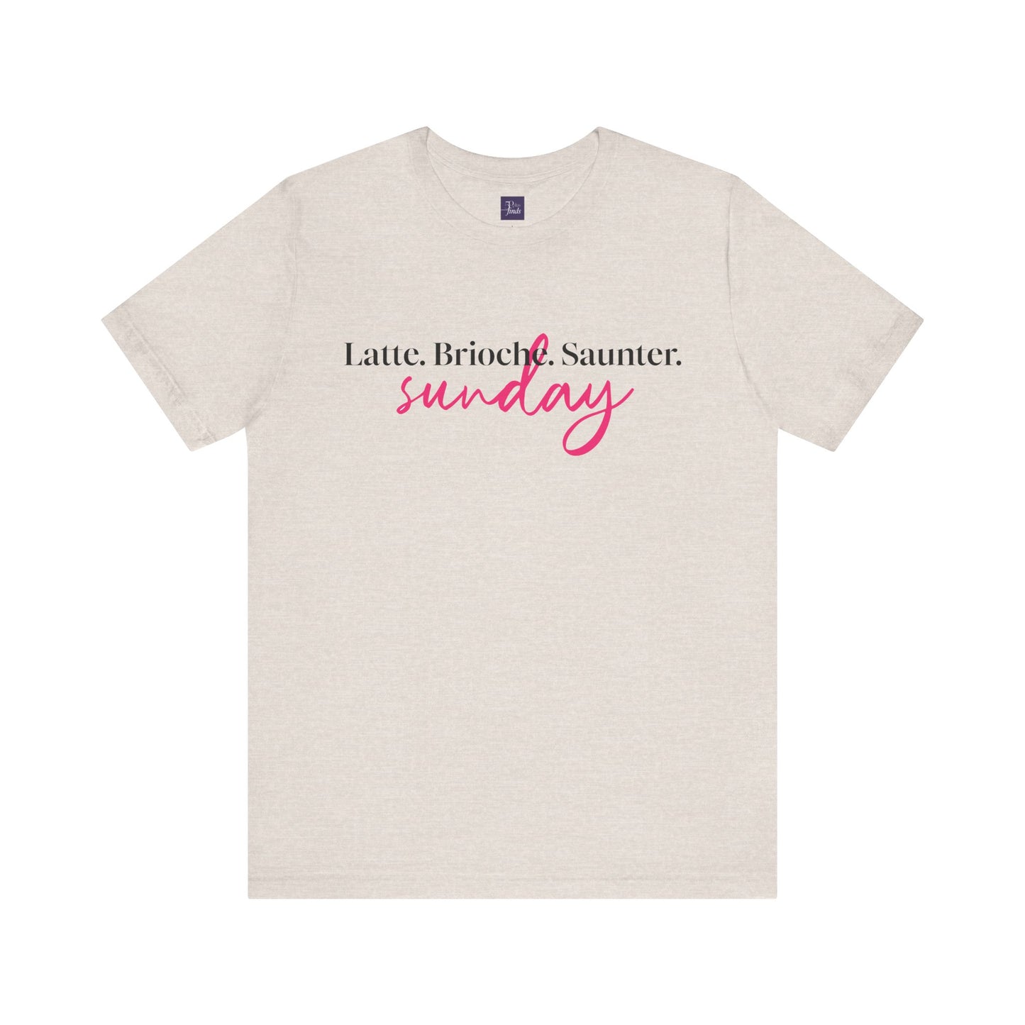 Latte Brioche Saunter Sunday T-Shirt