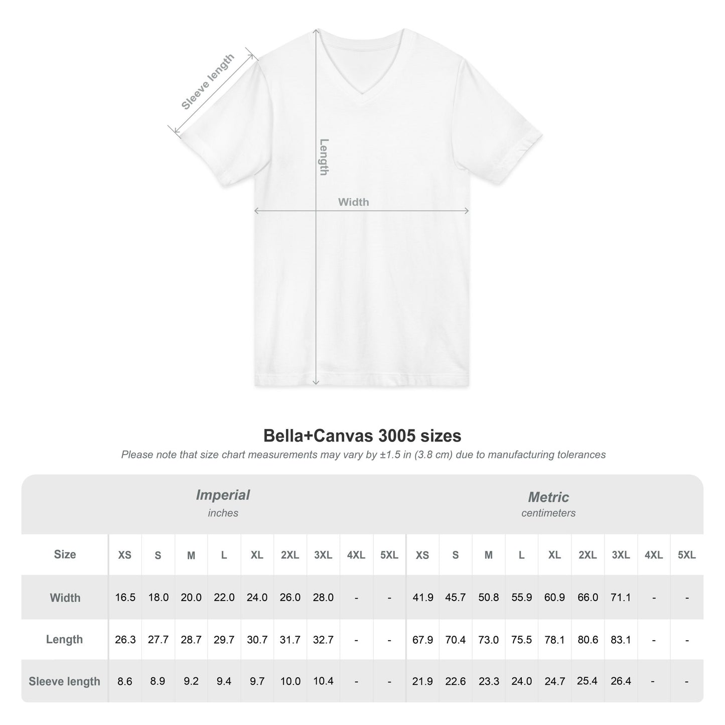 Haute & Crispy V-Neck Tee