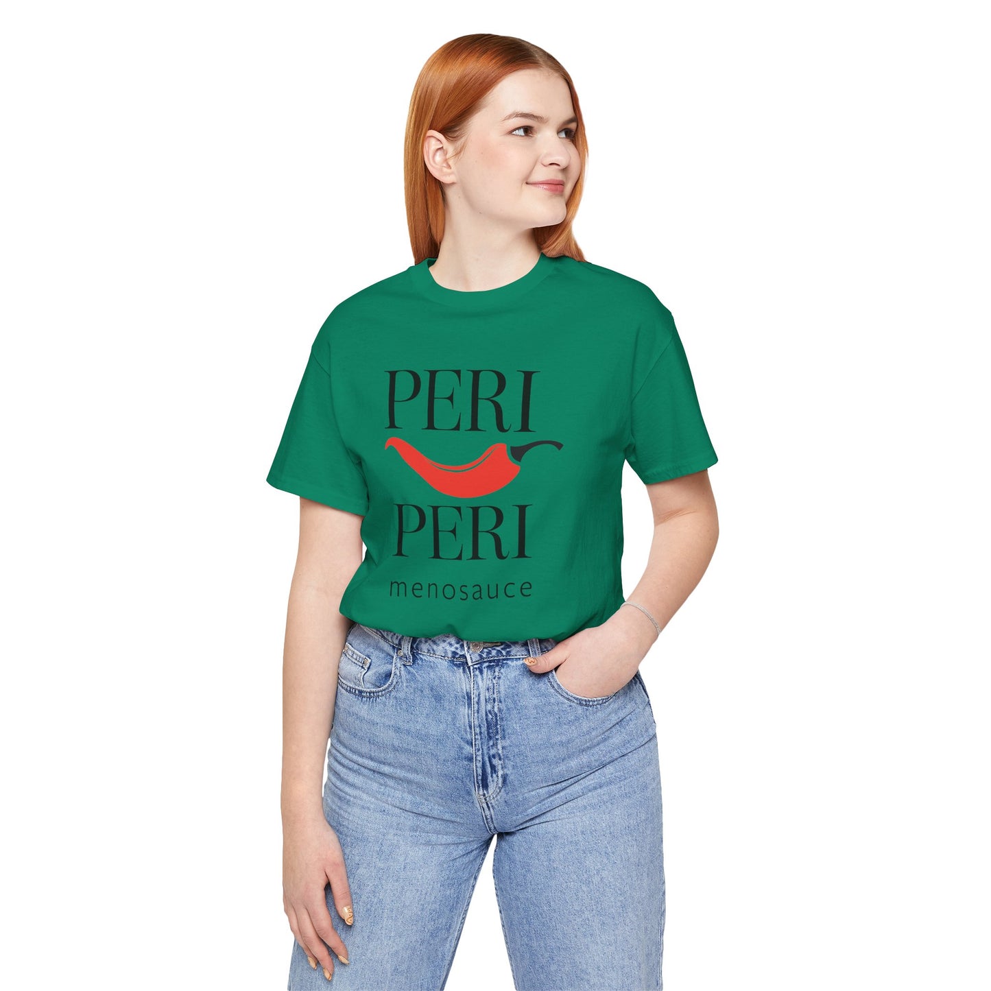 Peri Peri Menosauce Graphic Block T-Shirt