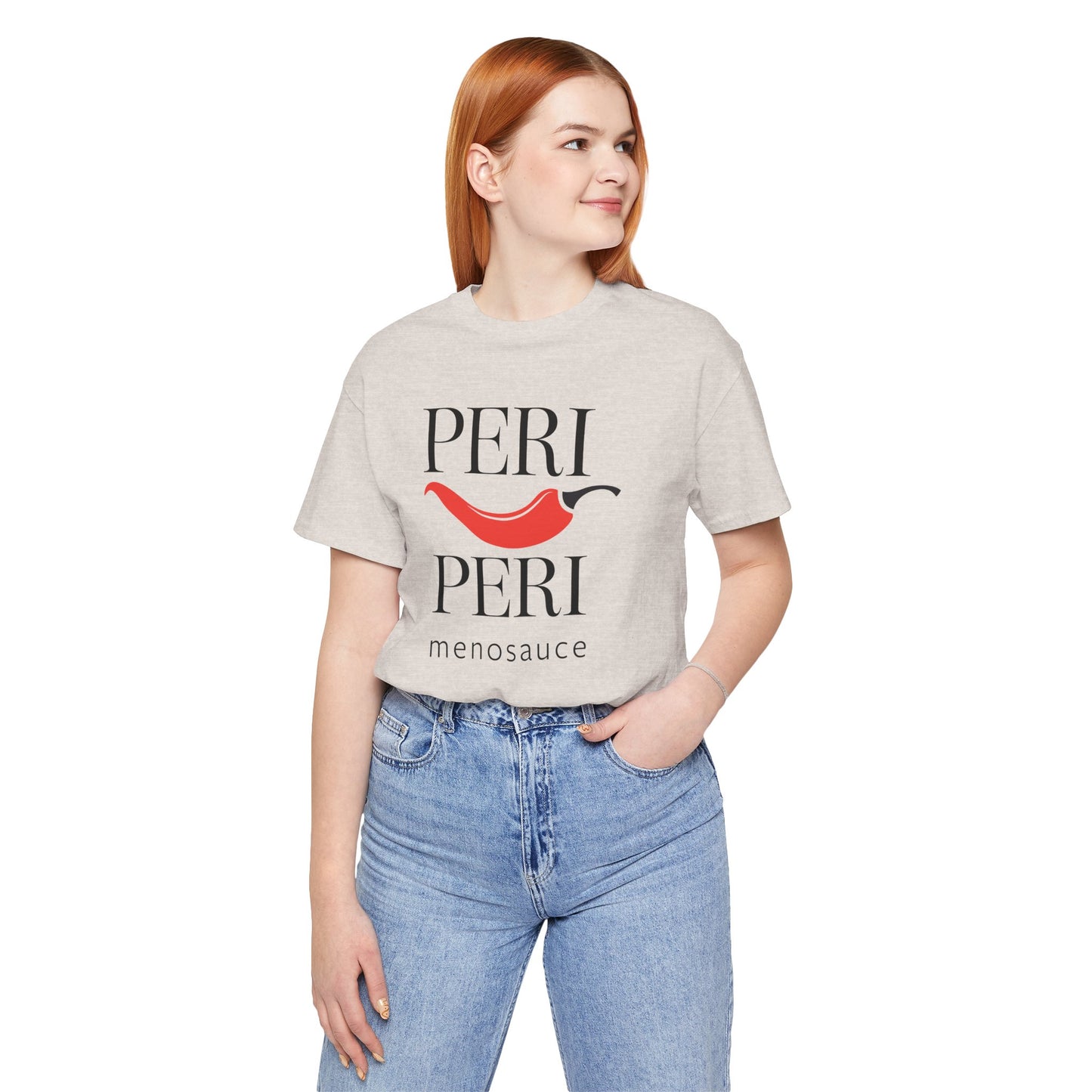 Peri Peri Menosauce Graphic Block T-Shirt