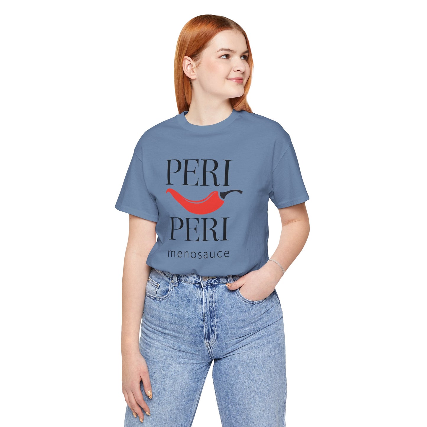 Peri Peri Menosauce Graphic Block T-Shirt
