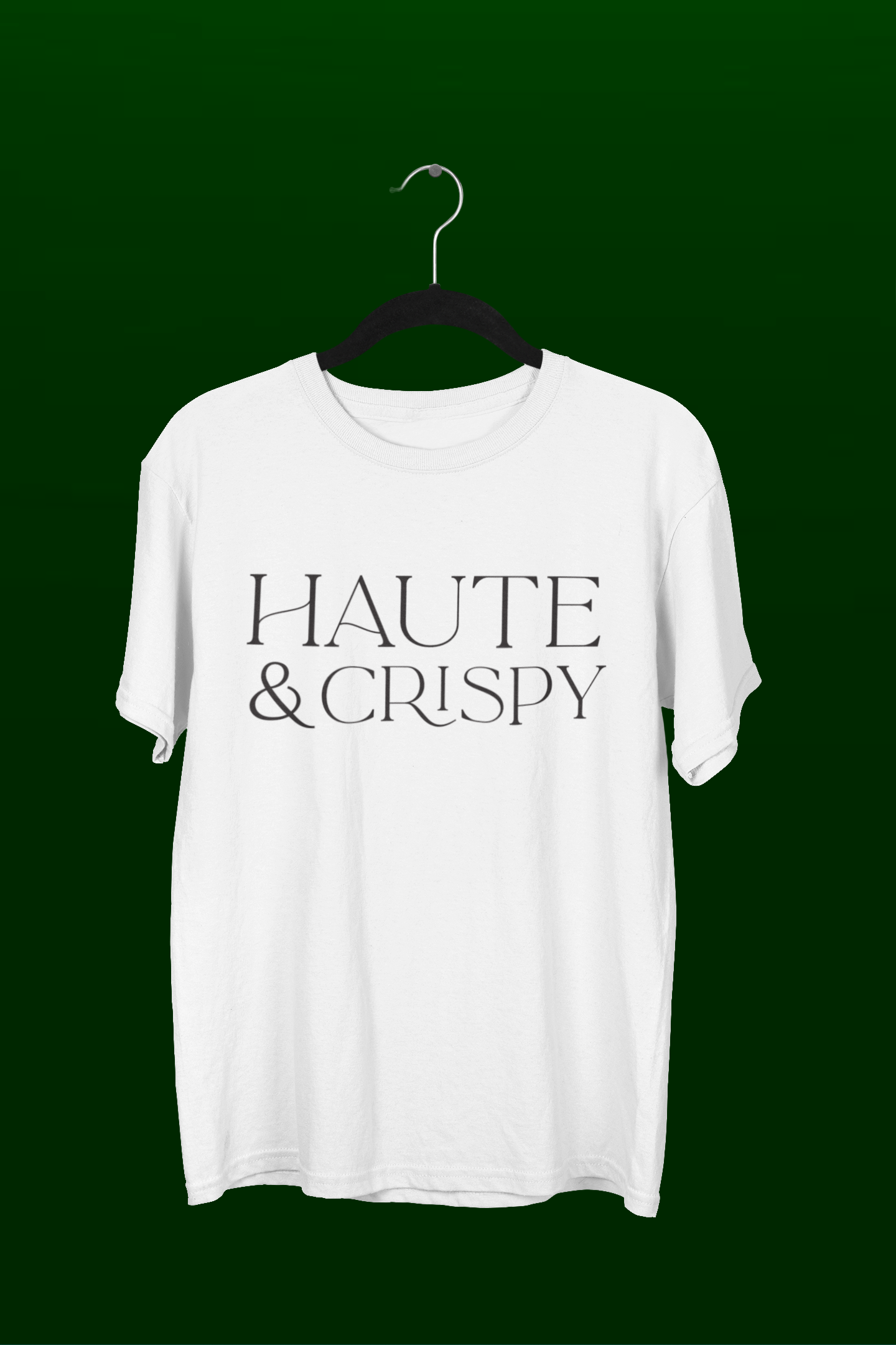 Haute & Crispy Crew Neck Tee