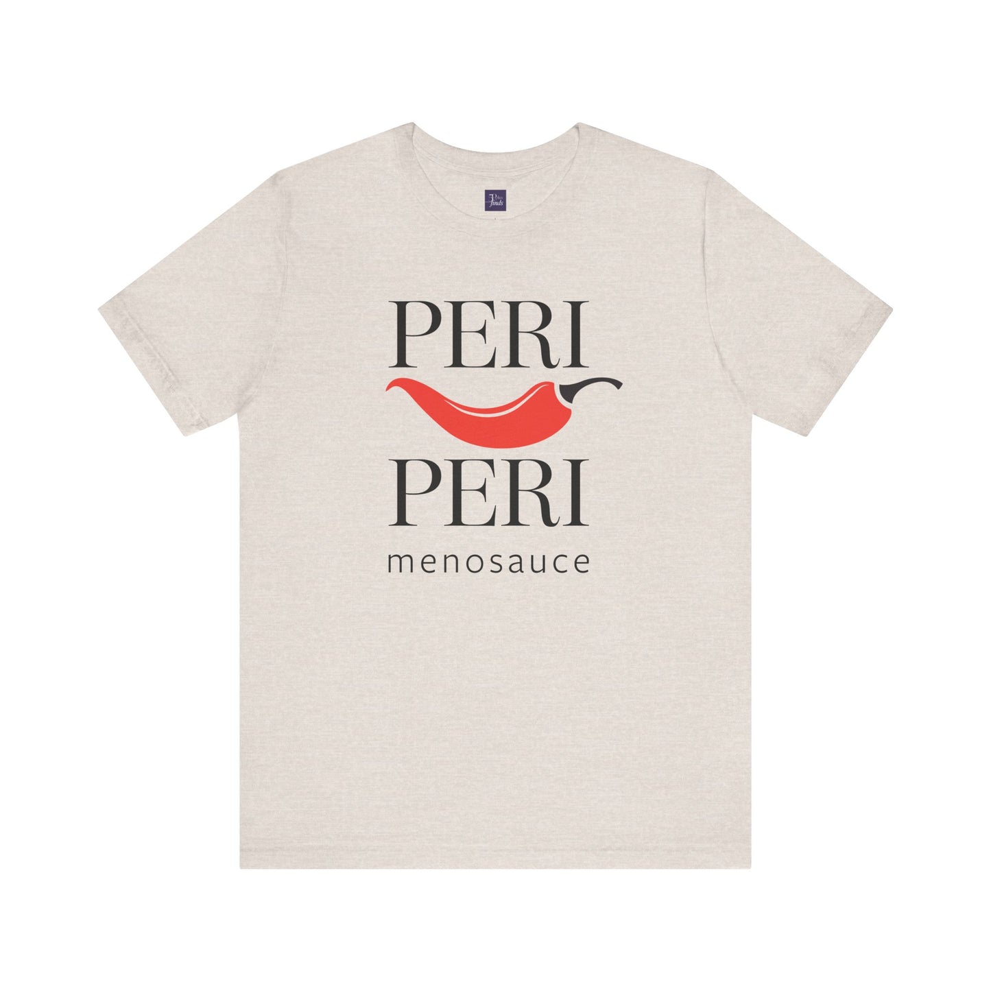 Peri Peri Menosauce Graphic Block T-Shirt