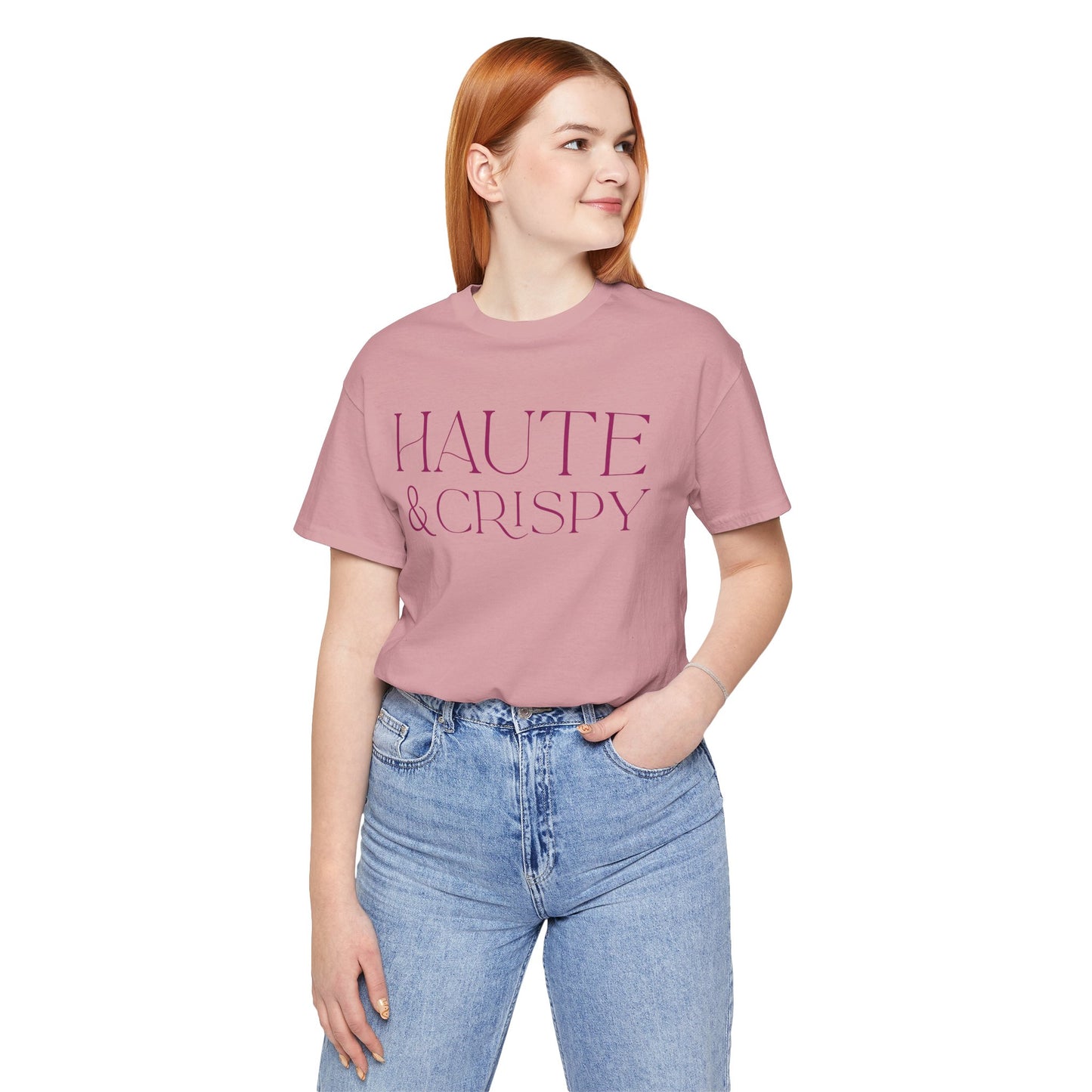 Haute & Crispy Crew Neck Tee