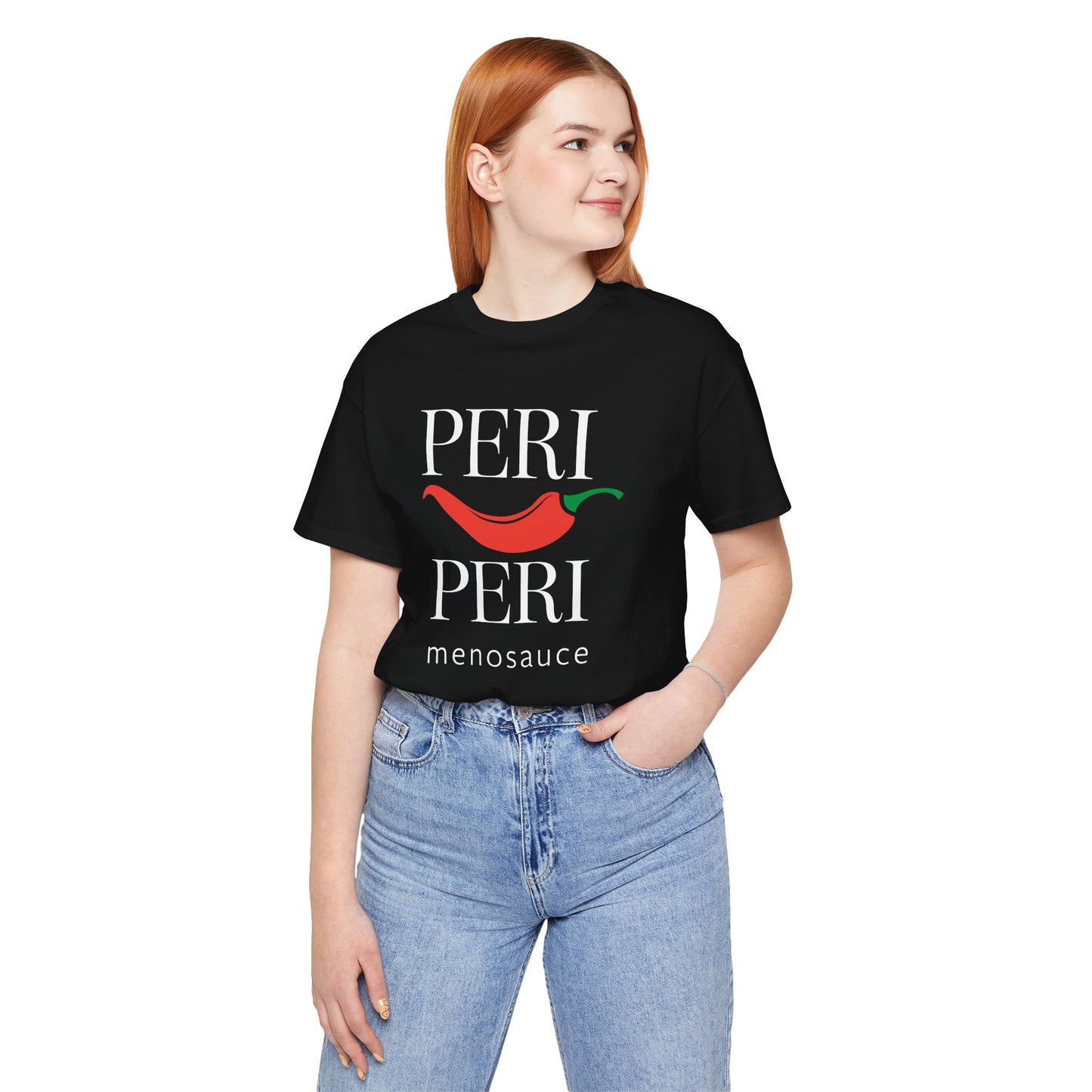 Peri Peri Menosauce Graphic Block T-Shirt
