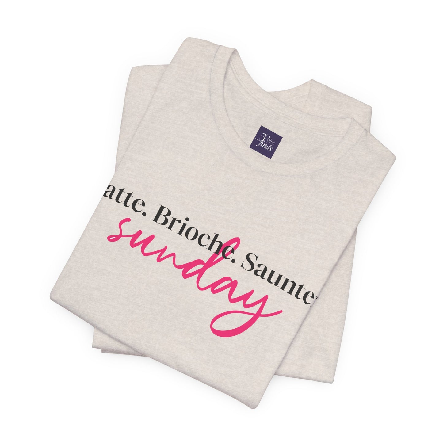 Latte Brioche Saunter Sunday T-Shirt
