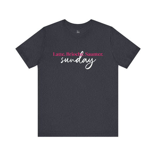 Latte Brioche Saunter Sunday T-Shirt